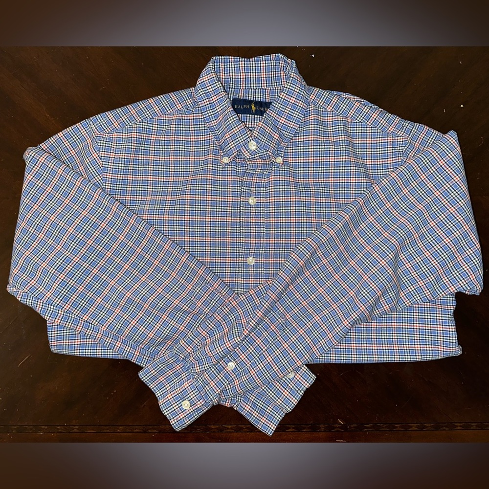 Polo Ralph Lauren Classic Fit Plaid Oxford Shirt